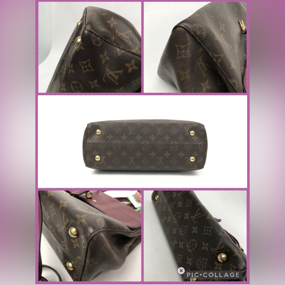 Louis Vuitton Venus Shoulder Bag Brown & Burgundy Canvas/Leather - Picture 7 of 14